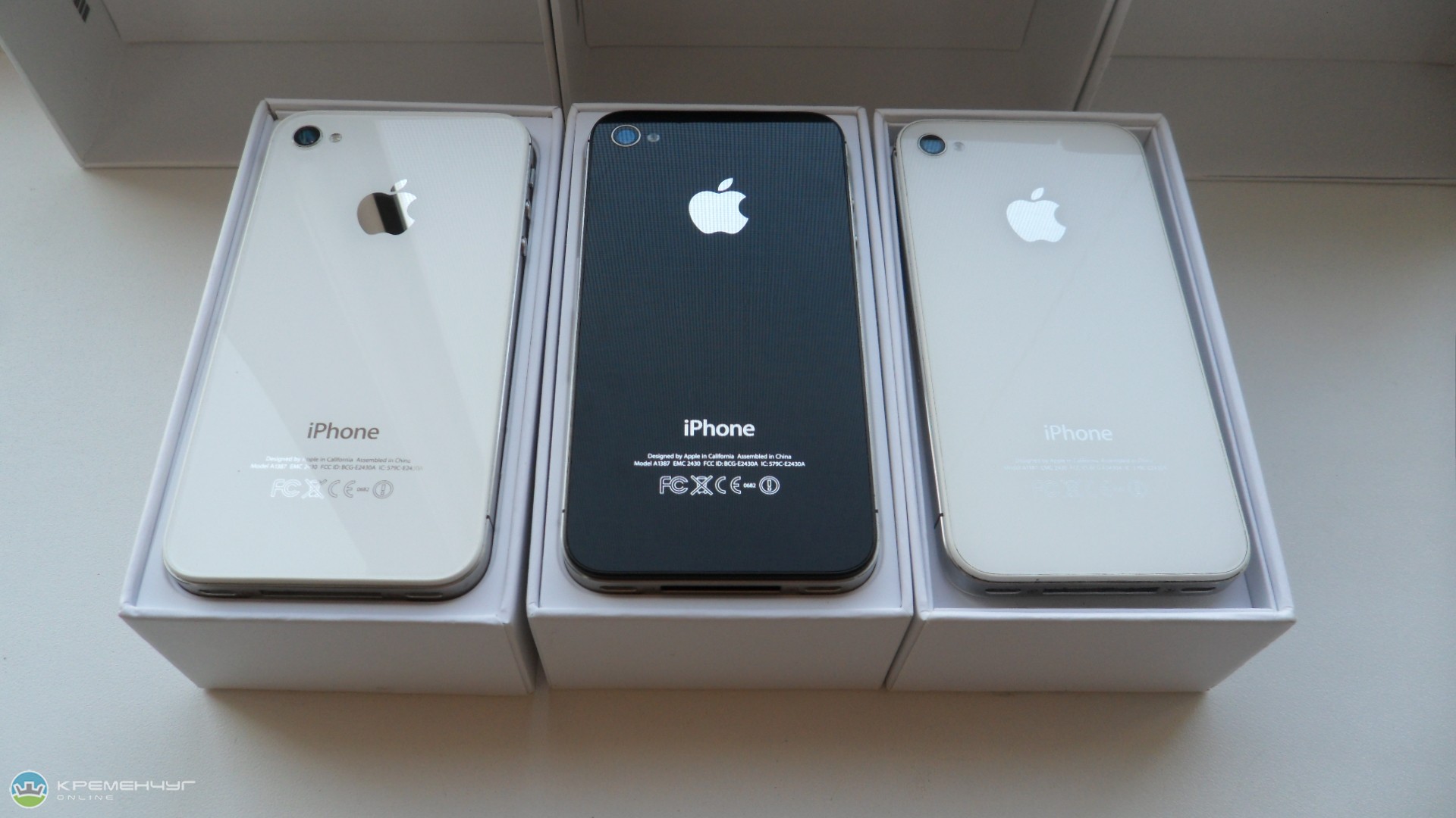 Iphone 4 белый с коробкой