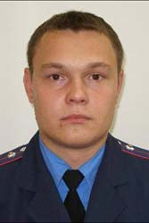 Милиционер из Кременчуга Владислав Свиренко во время аварии погиб. Его похоронили во вторник