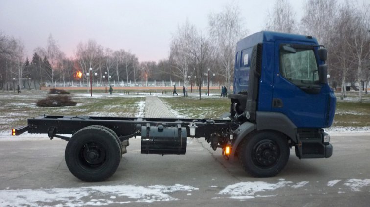 Среднетоннажное шасси КрАЗ-5401Н2. Фото пресс-службы ПАО «АвтоКрАЗ»