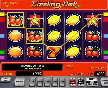 Игровые аппараты Sizzling Hot