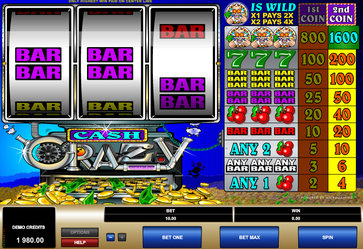 Игровой аппарат Cash Crazy