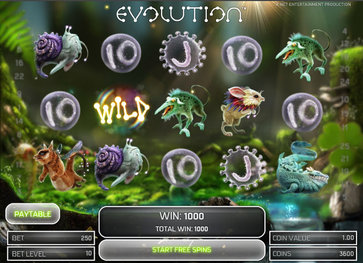 игровой автомат Эволюция