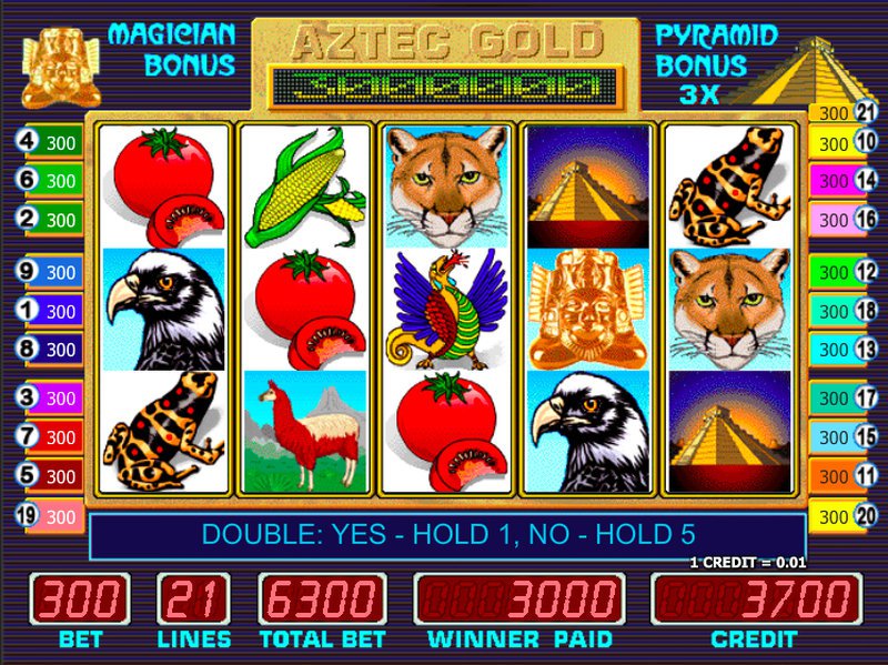 aztec gold эмуляторы игровых автоматов