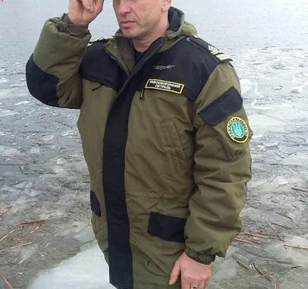 Заместитель начальника управления - начальник рыбоохранного патруля № 1 Юрий Антоненко в новой форме