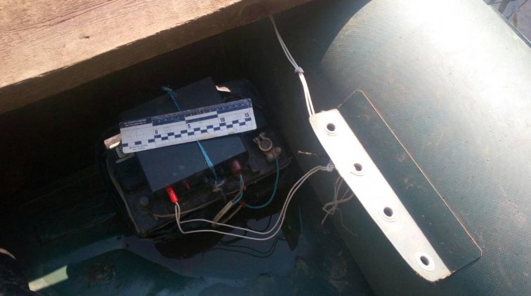 Лодка и оборудование для электролова, которую обнаружили 18 июня