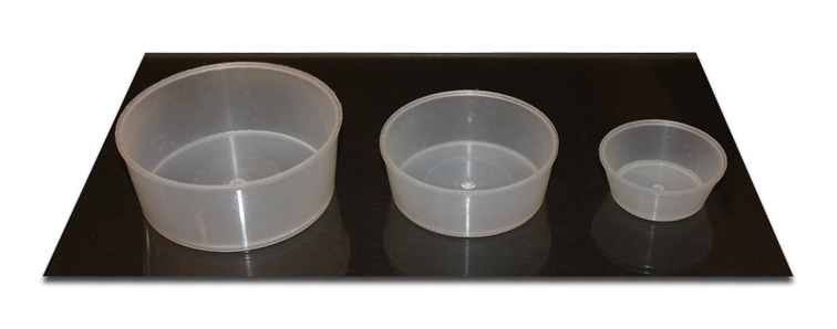 Пластиковые чашки для лабораторных анализов