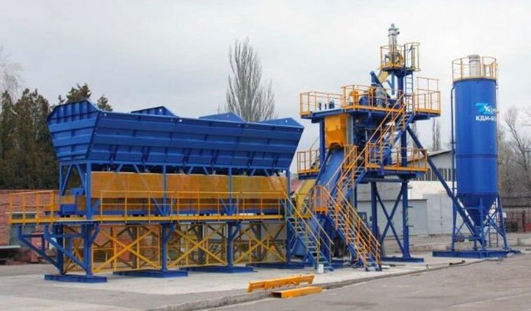 Бетоносмесительный завод в Украине