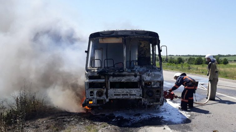 Фото ГУ ГСЧС Украины в Полтавской области