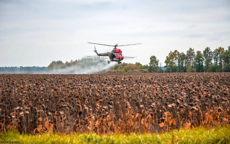 Советы аграриям по проведению десикации посевов подсолнечника и сои и применению пестицидов