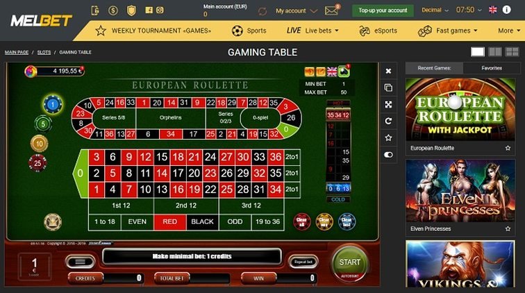 melbet casino официальный сайт