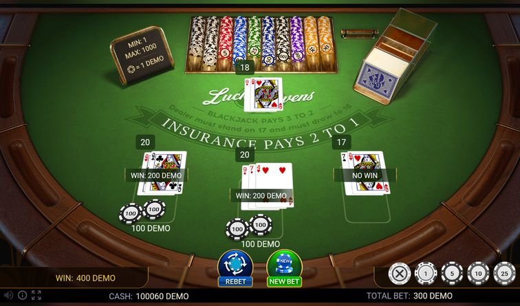 Lucky Sevens Blackjack от EvoPlay — казино Вулкан 777
