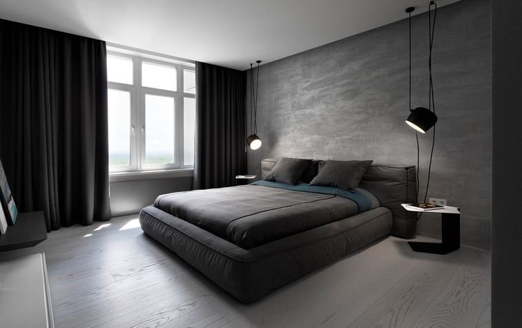 Стиль интерьера спальни минимализм