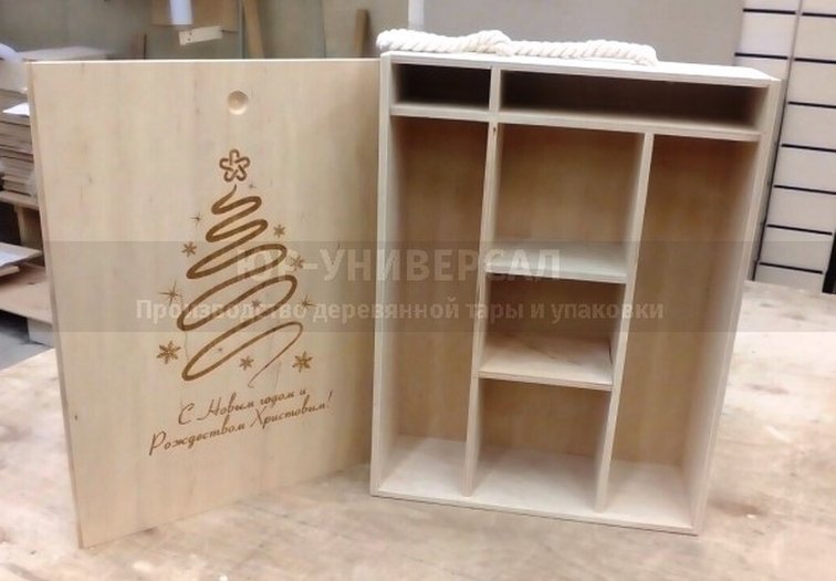 Купить коробки для подарков из дерева с гравировкой ‌в‌ ‌Киеве‌