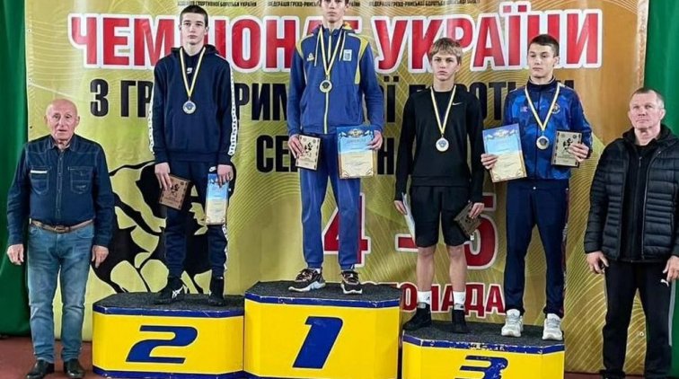Кременчужанин Вадим Матрос став чемпіоном України з греко-римської боротьби