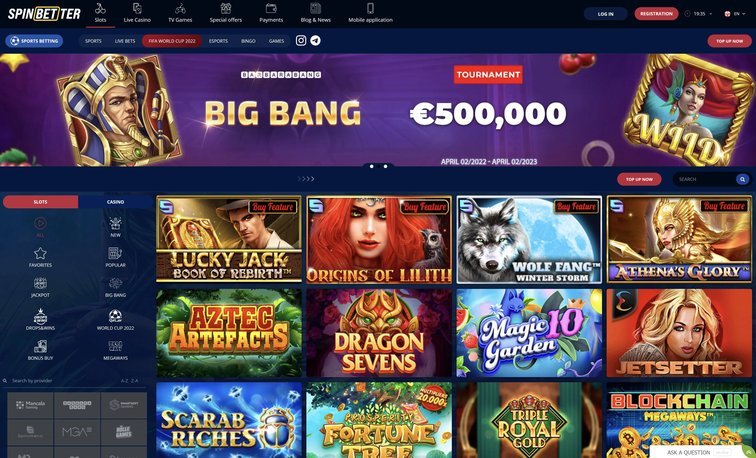 Spinbetter официальный сайт - Спинбеттер онлайн казино