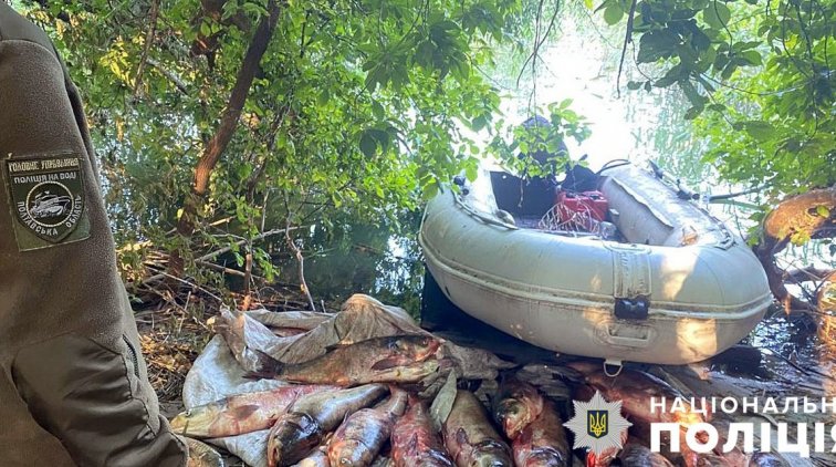 Фото сектору поліцейської діяльності на воді ГУ НП Полтавщини