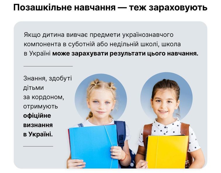 МОН дозволило українським школам визнавати навчання в інших країнах